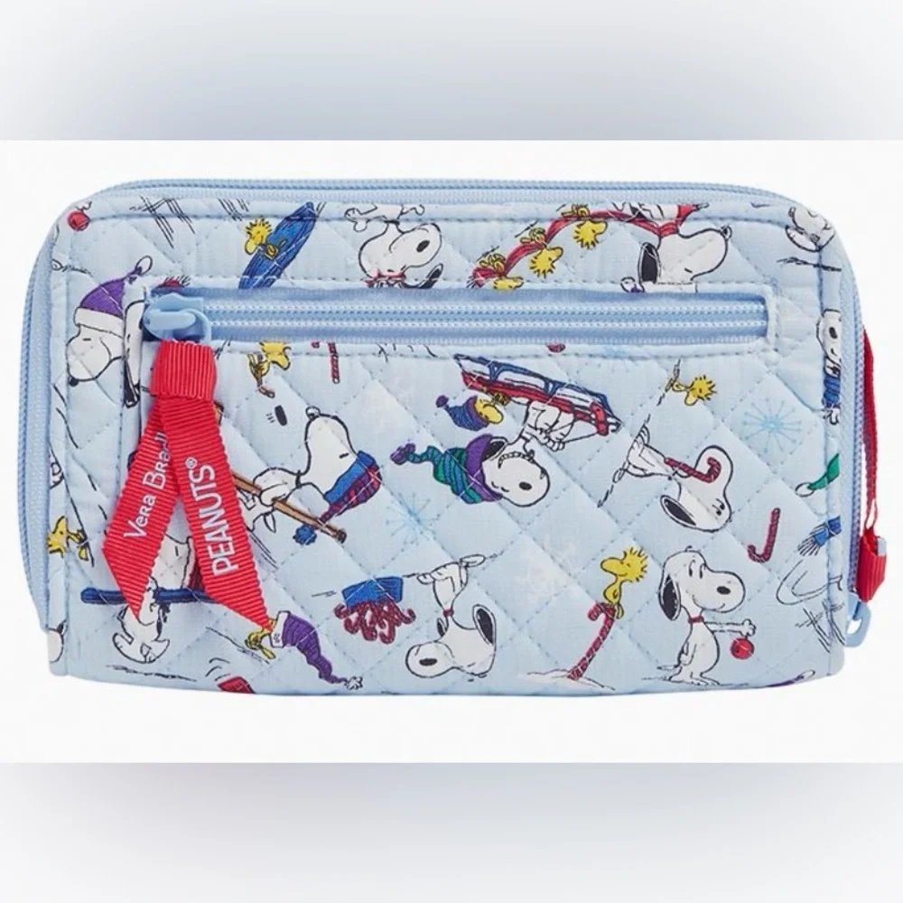 Vera Bradley
Peanuts® RFID Turnlock Wallet in Ski Jump Snoopy - Picture 3 of 7